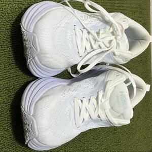 Hoka Women's White Athletic Shoes